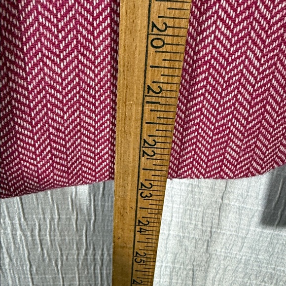 J. Crew herringbone pink wool blazer size 4 - Picture 6 of 8